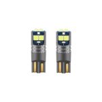 Set 2 becuri T10 6SMD 3030 Canbus 12V 400 lumen lumina alba Cod: HH022 Automotive TrustedCars