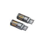 Set 2 becuri o faza T20 7440 84SMD Canbus 12V-24V nonpolar lumina galbena 1000 lumen 25W Cod: HH010 Automotive TrustedCars