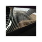 Rola folie auto autocolant Pet Premium carbon negru 1.52m x 18m cu tehnologie eliminare bule Cod: PET10085 Automotive TrustedCars