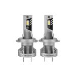 Set 2 becuri LED B01 H7 6000K pentru faruri auto, dimensiune apropiata de becul H7 standard Automotive TrustedCars