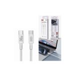 Cablu pentru incarcare 240W Quick Charge si transfer date Type-C la Type-C Cod: XO-NB-Q298 Automotive TrustedCars