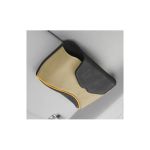 Suport ochelari premium piele ecologica bej Cod: FS-1333 Automotive TrustedCars