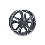 Jante DY176 KM 16x6.5 5x114.3 ET40 diamond cut compatibile Dacia, Renault, Nissan, Toyota Automotive TrustedCars