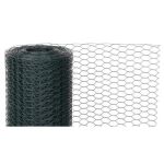 Gard plasa rabitz, pvc, verde, 10x 0.5m, 20 mm, 0.9 mm GartenVIP DiyLine