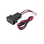 Mufa USB pentru bord din cauciuc cu 2 porturi Cod: 02 Automotive TrustedCars