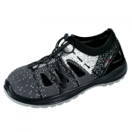 Sandale de lucru, SB, FO, SRA, Fly-knit, bombeu metalic, gri si negru, marimea 41, ART.MAS GartenVIP DiyLine