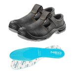 Sandale de lucru din piele, S1, SRC, talpici/branturi, marimea 43, NEO GartenVIP DiyLine