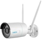 Camera IP wireless 5MP, IR 30m, lentila 4mm, Wi-Fi, PoE, microfon, IP67 - ReoLink W320 SafetyGuard Surveillance