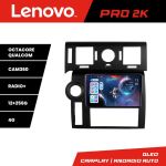 Navigatie Hummer H2 2002-2008 Lenovo 8 core QLED 2K 12+256 360 Android Waze USB Navigatie Internet Youtube Radio CarStore Technology