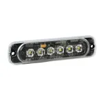 Stroboscop multifunctional 6LED 12/24V - Portocaliu Garage AutoRide