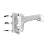 Suport stalp cu doza inclusa pentru camerele PTZ - Hikvision DS-1604ZJ-Pole SafetyGuard Surveillance