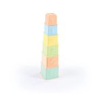 Primul meu turnulet - Pastel (6 piese) PlayLearn Toys