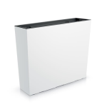 Jardiniera decorativa, alb, 58x18x49.8 cm, Urbi Case GartenVIP DiyLine