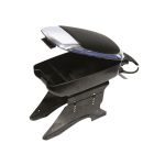 Cotiera auto universala Carpoint crom cu suport pahare AutoDrive ProParts