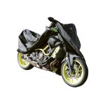 Prelata motocicleta Carpoint 245x80x145cm , PVC , cu fereastra numar imatriculare AutoDrive ProParts
