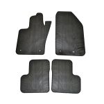 Set covorase auto din cauciuc Fiat 500X 02.2015-, Jeep Renegade 02.2015-, Negru, Gledring, 4 buc. AutoDrive ProParts