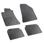 Set covorase auto din cauciuc Toyota Avensis 2 2003-2009, presuri BestAutoVest, negre, 4 buc. AutoDrive ProParts