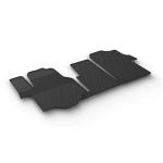 Set covorase auto din cauciuc Vw Crafter 02.2017- (cargo), MAN TGE 02.2017- (cargo), Negru, Gledring, 3 buc. AutoDrive ProParts