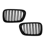 Grile Centrale BMW 3 Series E46 Coupe Cabrio 2 Doors Non Facelift (1999-2002) Negru Lucios M Design Performance AutoTuning