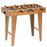 Masa de fotbal pentru copii, cu 6 manere, 18 jucatori, structura si picioare MDF, tabela scor, 69x35x62 cm Household NewTrend