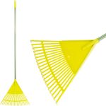 Greblă pentru frunze Strend Pro Garden, tip evantai, manuală, cu coadă 120 cm