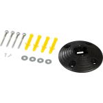 Bază Strend Pro, rotundă, pentru stâlp de delimitare, 200x50 mm