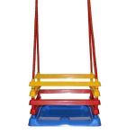 Leagan pentru copii, 4 laturi, corzi 110 cm, 36x32x22.7cm, multicolor MultiMark GlobalProd
