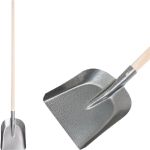 Lopată S504-2.WH Universal, 280x235 mm, coadă din lemn
