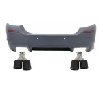 Bara Spate BMW Seria 5 F10 (2011-2017) cu Tobe Ornamente Sistem de evacuare Carbon Fiber M5 Design Performance AutoTuning