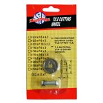 Roată de tăiere MW163 (16x6x3 mm) – piesă de schimb pentru tăietor gresie/faianță 216397, 216703, 216663