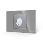 Senzor de Miscare 2M LUXION cu Rama din Sticla, Standard Italian, 2/3M SmartElectro IntelligentHouse