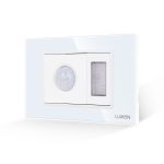 Senzor de Miscare 2M si Lampa de Veghe LUXION  cu Rama din Sticla, Standard Italian, 3M SmartElectro IntelligentHouse