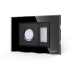 Senzor de Miscare 2M si Lampa de Veghe LUXION  cu Rama din Sticla, Standard Italian, 3M SmartElectro IntelligentHouse