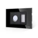 Senzor de Miscare 2M si Lampa de Veghe LUXION  cu Rama din Sticla, Standard Italian, 3M SmartElectro IntelligentHouse