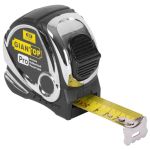 Ruletă măsurare GIANT CR-G44, 3 m, 16 mm, auto-retractabilă, Chrome/Nylon