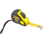 Ruletă Strend Pro WorkTiger 6E, 3 m, 19 mm, cu AutoStop, carcasă cauciucată
