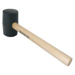 Ciocan din cauciuc Strend Pro Premium HM226 680 g, 300 mm, maner din lemn, diametru 70 mm