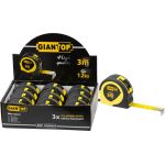 Ruletă GIANTTOP GIANT CR-82 CE, 3 m, 16 mm, auto-retractabilă, cu blocare (Sellbox 12 buc.)