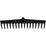 Grebla de grădină din plastic Strend Pro Premium S891, 445x115 mm, 16 dinți, fără coadă