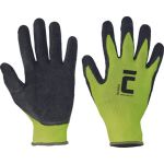 Mănuși PALAWAN 09/L, nylon, latex (pe palmă și degete), cu blister