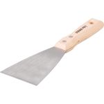 Spaclă inox Strend Pro Premium S295, 80x1,2 mm, mâner din lemn de fag