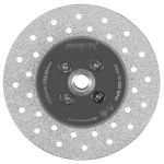 Disc diamantat Strend Pro Premium, 125 mm, M14, pentru taiere si slefuire, dublu (fata-verso)