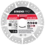 Disc diamantat Strend Pro Premium Vacuum Brazed 125 mm, pentru taiere multipla