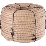 Franghie din iuta naturala Strend Pro Premium, 22 mm, rasucita, 220 m