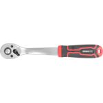 Cheie cu clichet Strend Pro Premium ComfortGrip DL300, 3/8", cu levier, 205 mm, 72 dinti