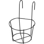 Suport metalic pentru ghiveci pe balustradă Strend Pro, 21x17,5x24 cm