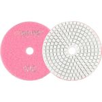 Disc diamantat de lustruire Strend Pro Premium P100, 100 mm, Velcro, pentru lustruire umedă