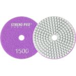 Disc diamantat de lustruire Strend Pro Premium P1500, 100 mm, cu arici, pentru lustruire umedă (wet polishing)