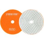 Disc diamantat de lustruire Strend Pro Premium P800, 100 mm, cu velcro (pentru polizare umedă)