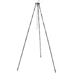 Trepied pentru ceaun Castler 120 cm, cu cârlig și lanț reglabil, oțel 8 mm